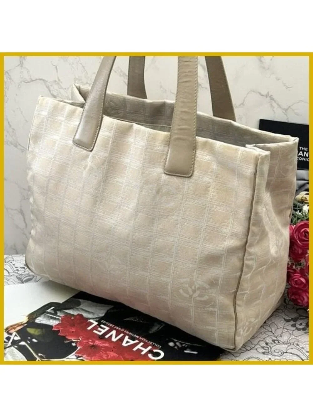 Chanel New Travel Line Tote Bag MM